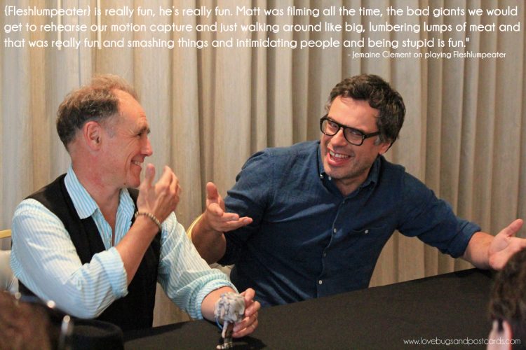 Interview with Mark Rylance and Jemaine Clement for Disney's The BFG #TheBFGEvent