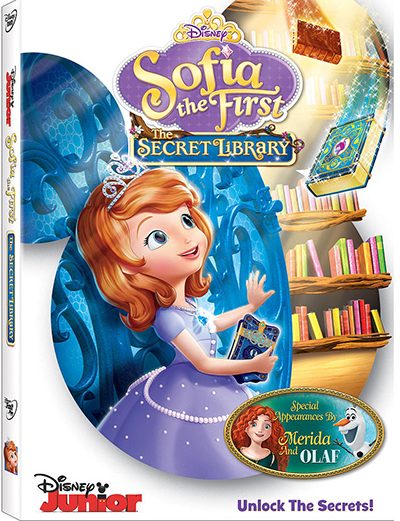 Sofia the First The Secret Library on DVD Sofia the First The Secret Library on DVD