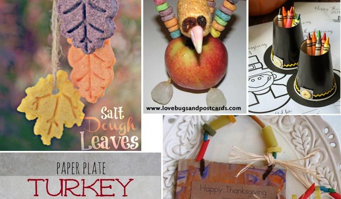 15 Thanksgiving Crafts for Kids