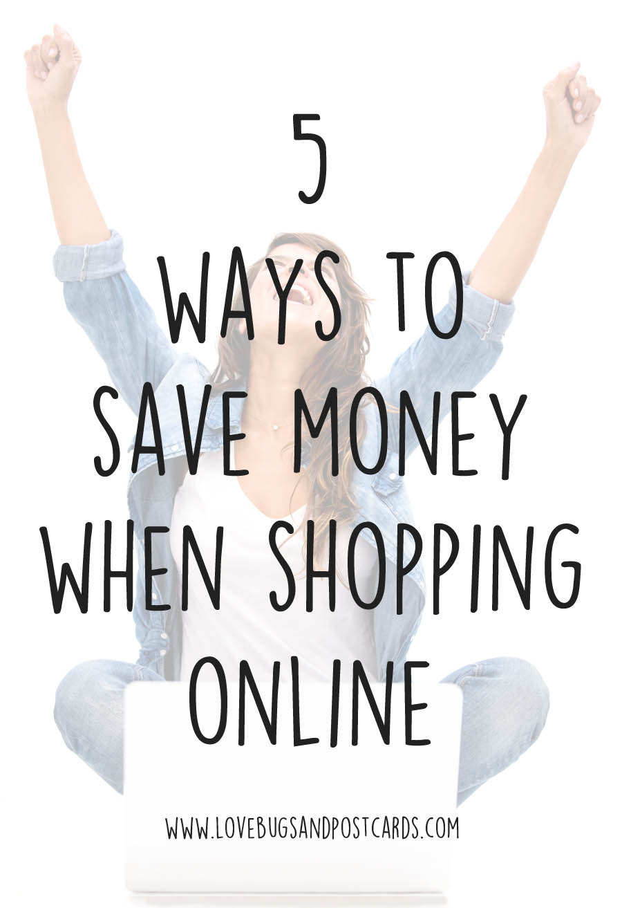 5 ways to save money when shopping online