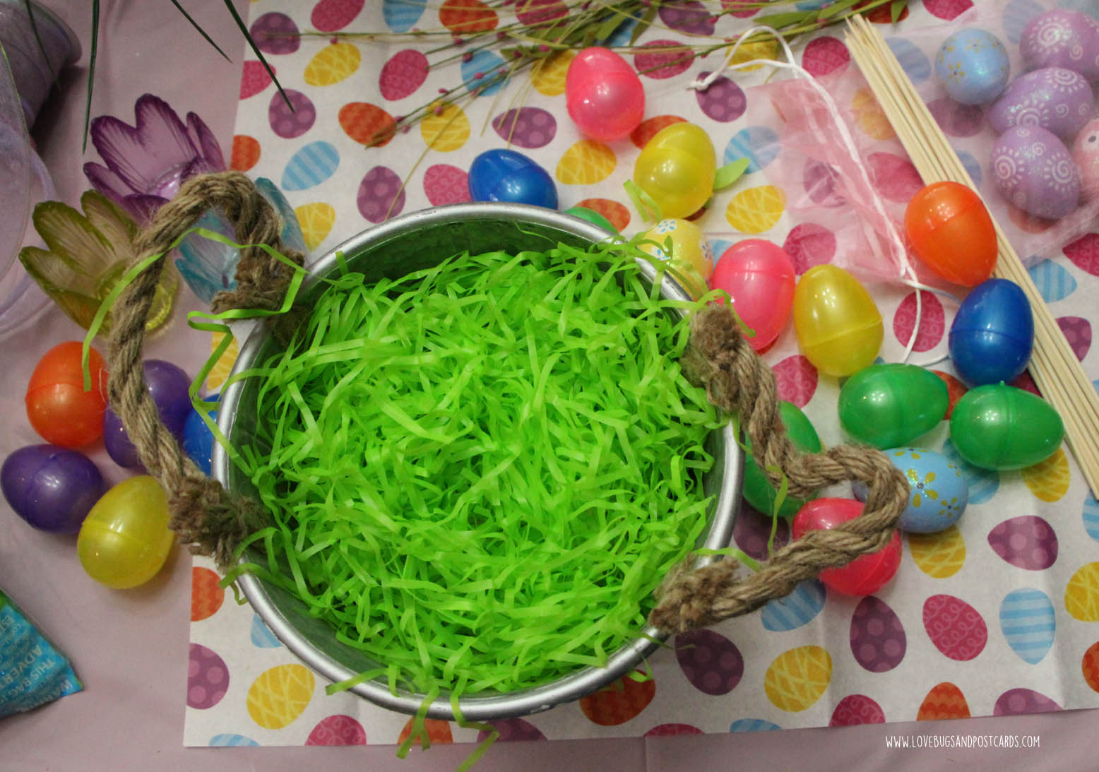 DIY Easter Centerpieces 