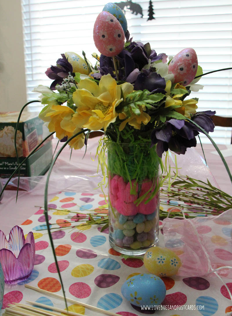 DIY Easter Centerpieces 