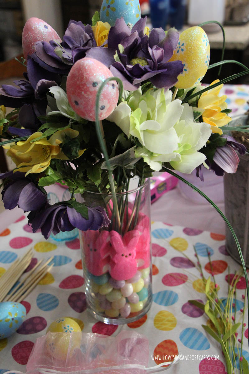 DIY Easter Centerpieces 