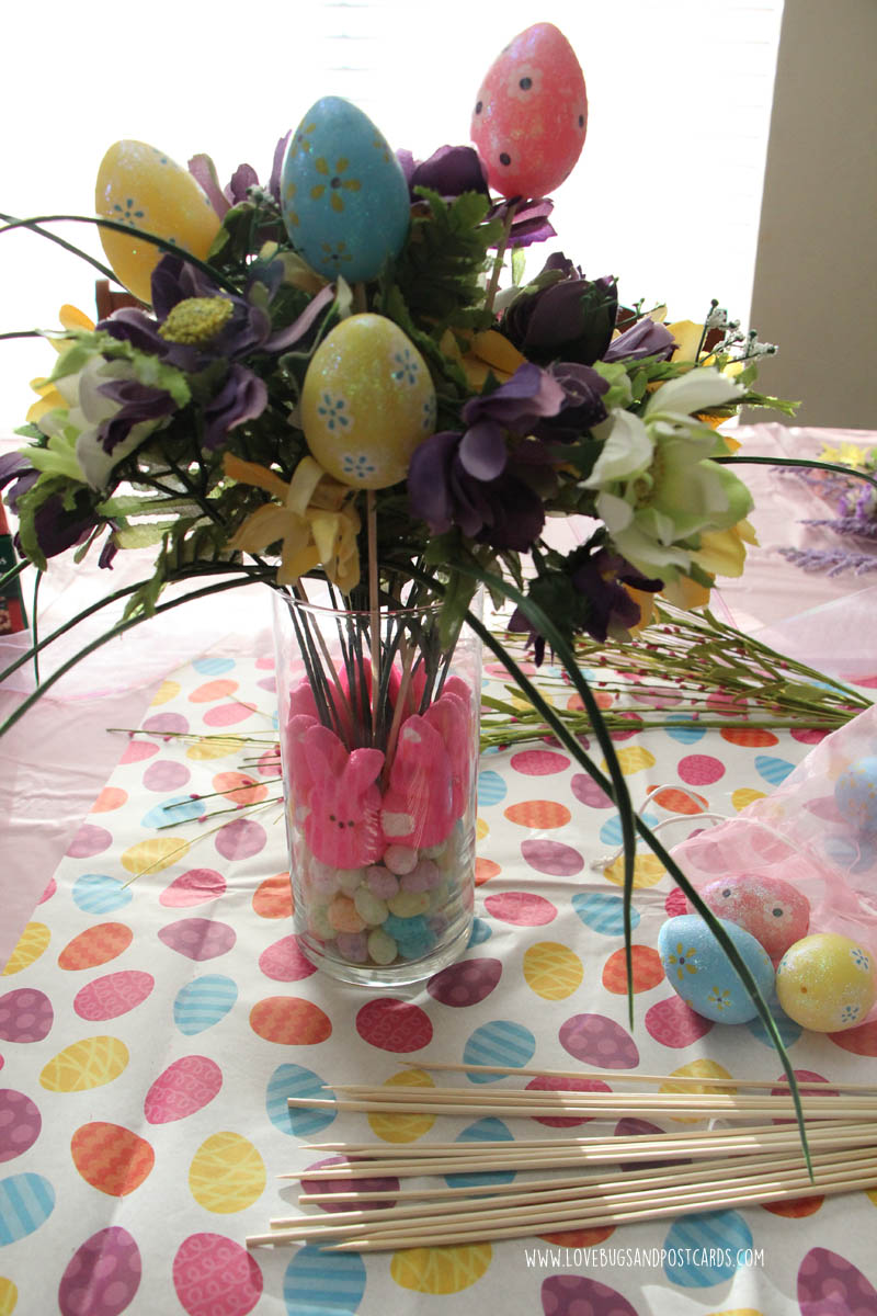 DIY Easter Centerpieces 