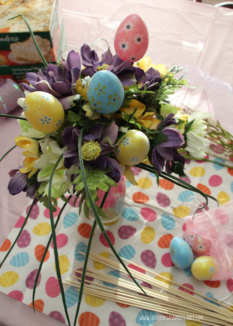 DIY Easter Centerpieces 