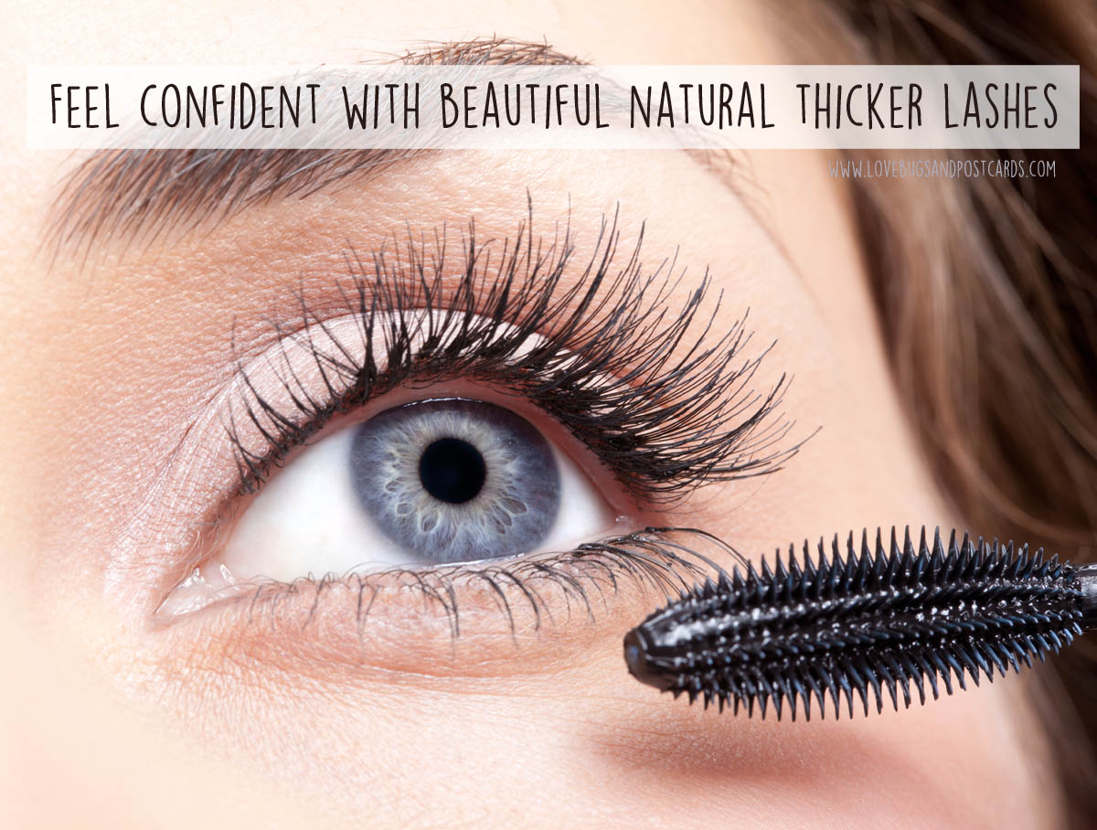 Feel confident with beautiful natural thicker lashes
