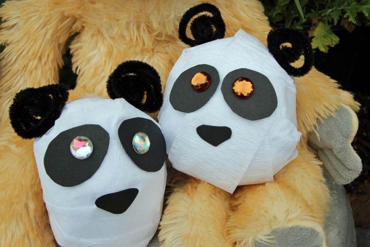 Surprise Ball Panda Bear Craft