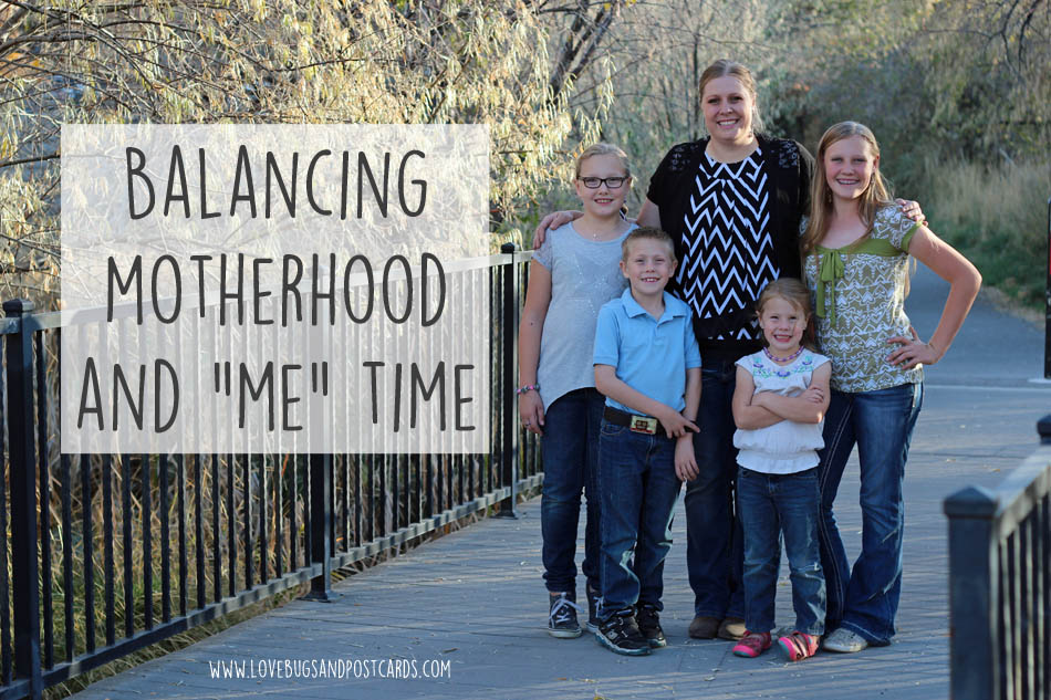 Balancing motherhood and "me" time