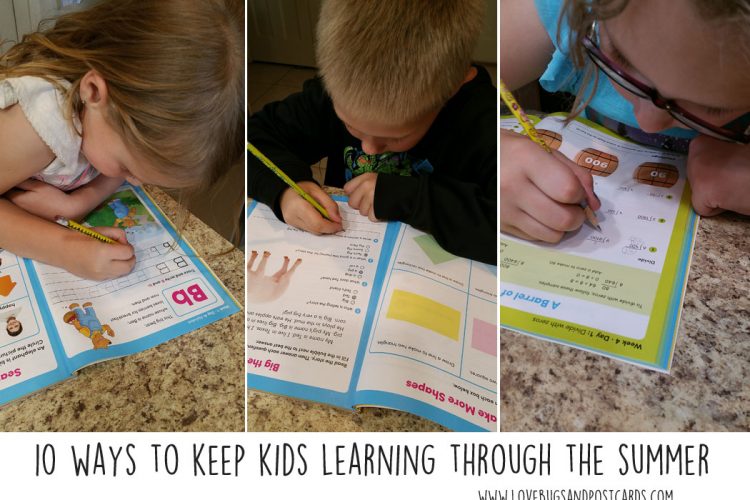 10 ways to keep kids learning through the summer