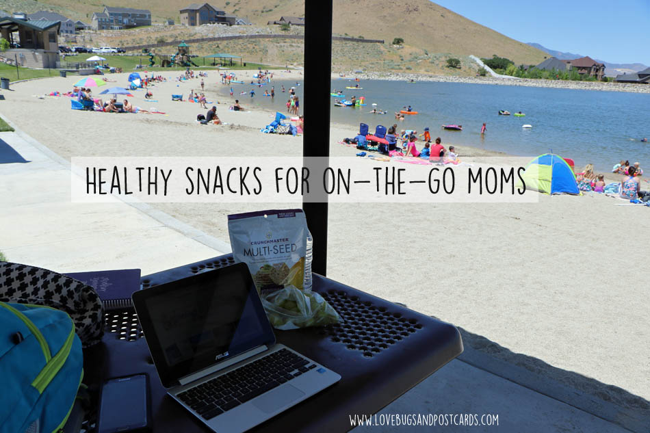 Healthy snacks for on-the-go moms