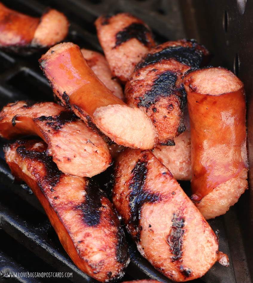 Bacon Wrapped Burgers and Flag Sugar Cookies