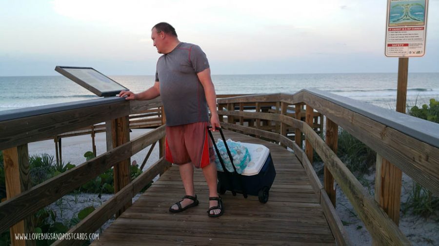 Tailgating at the beach with Coleman