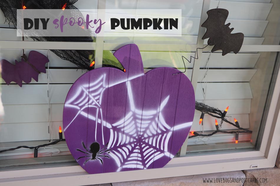 Build your own spooky Slat Pumpkin