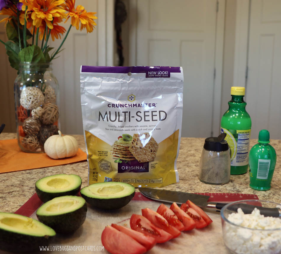Avocado and Feta Cracker Dip Recipe