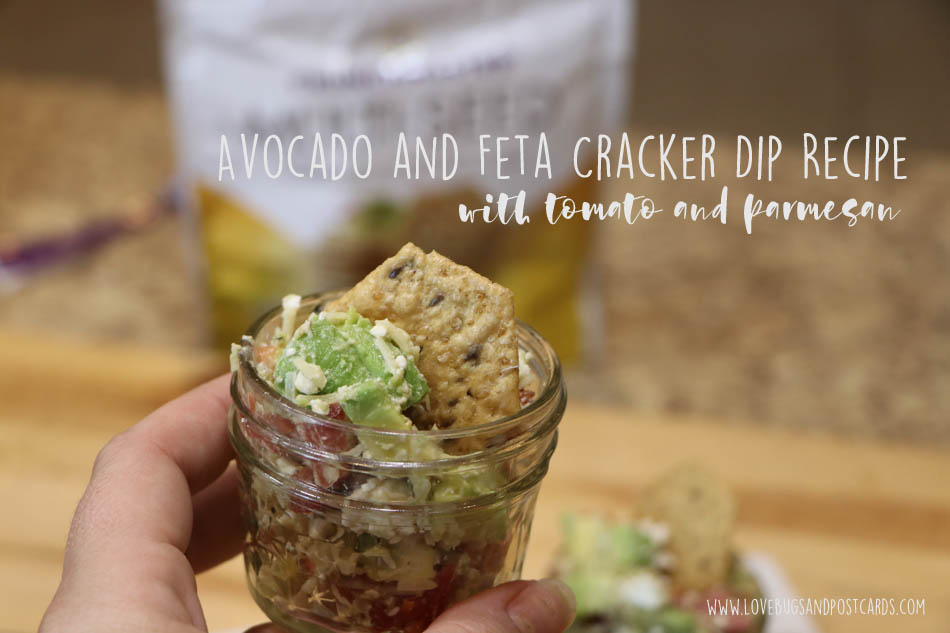Avocado and Feta Cracker Dip Recipe