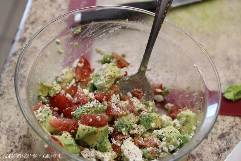 Avocado and Feta Cracker Dip Recipe