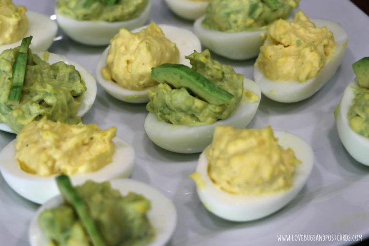Avocado Deviled Eggs