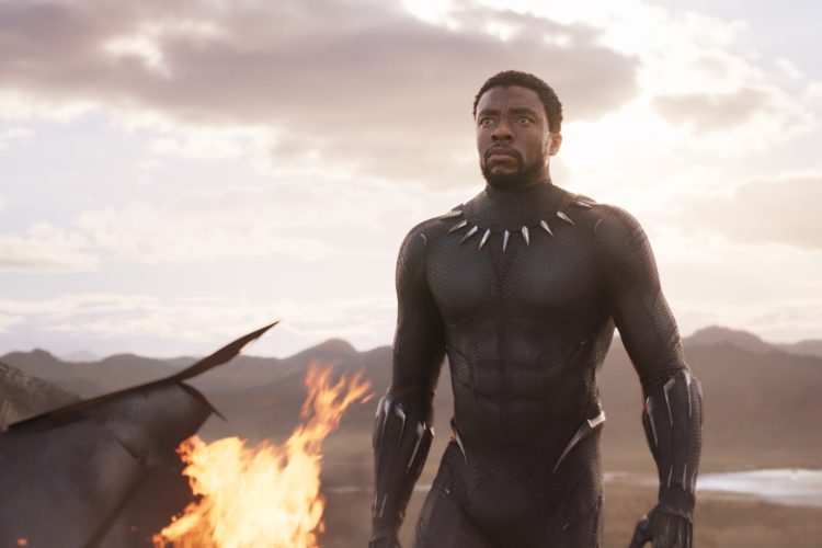 Marvel Studios' BLACK PANTHERT'Challa/Black Panther (Chadwick Boseman)Ph: Film Frame©Marvel Studios 2018