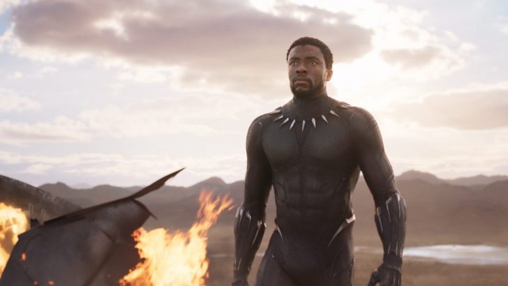 Marvel Studios' BLACK PANTHERT'Challa/Black Panther (Chadwick Boseman)Ph: Film Frame©Marvel Studios 2018