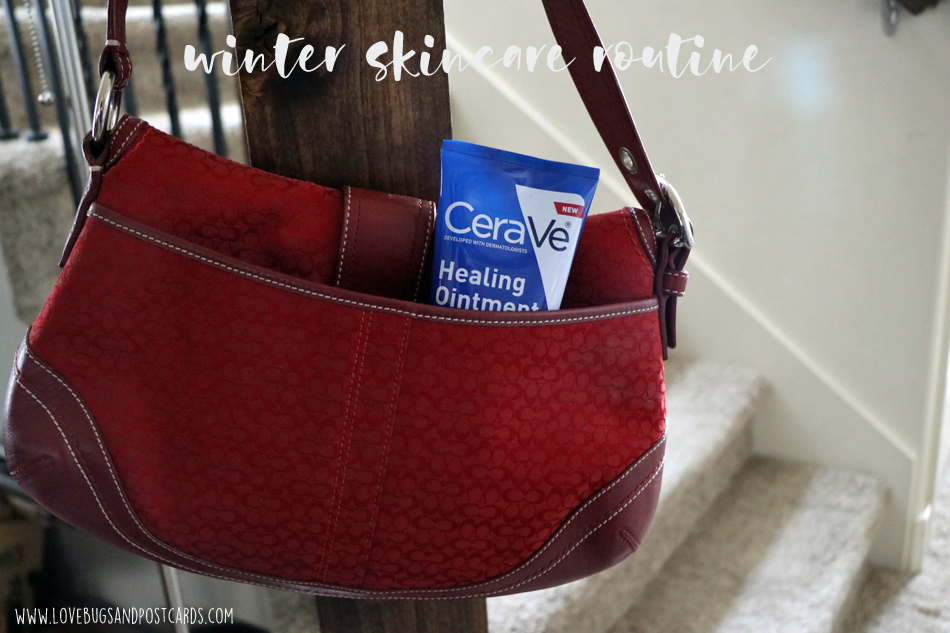 Winter skincare routine with CeraVe