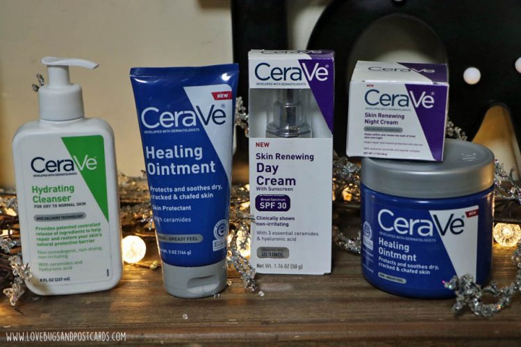 Winter skincare routine with CeraVe