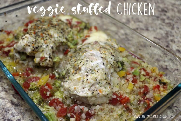 Veggie Stuffed Chicken