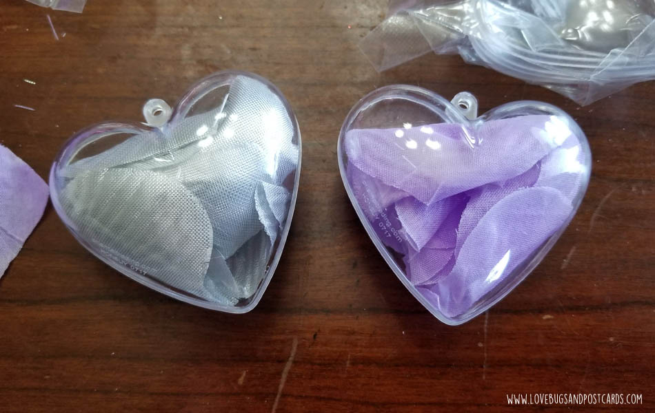 DIY Valentine's Heart Ornament Garland
