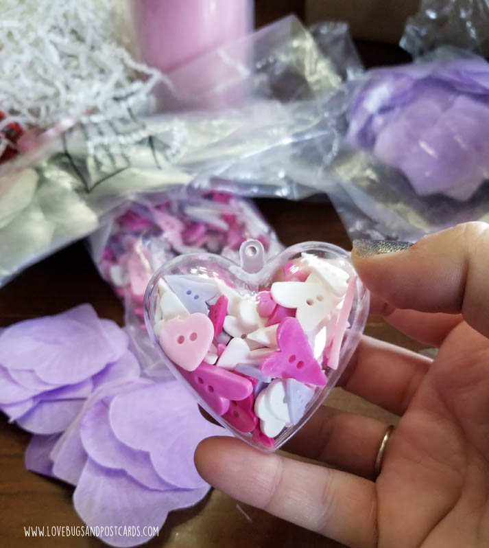 DIY Valentine's Heart Ornament Garland