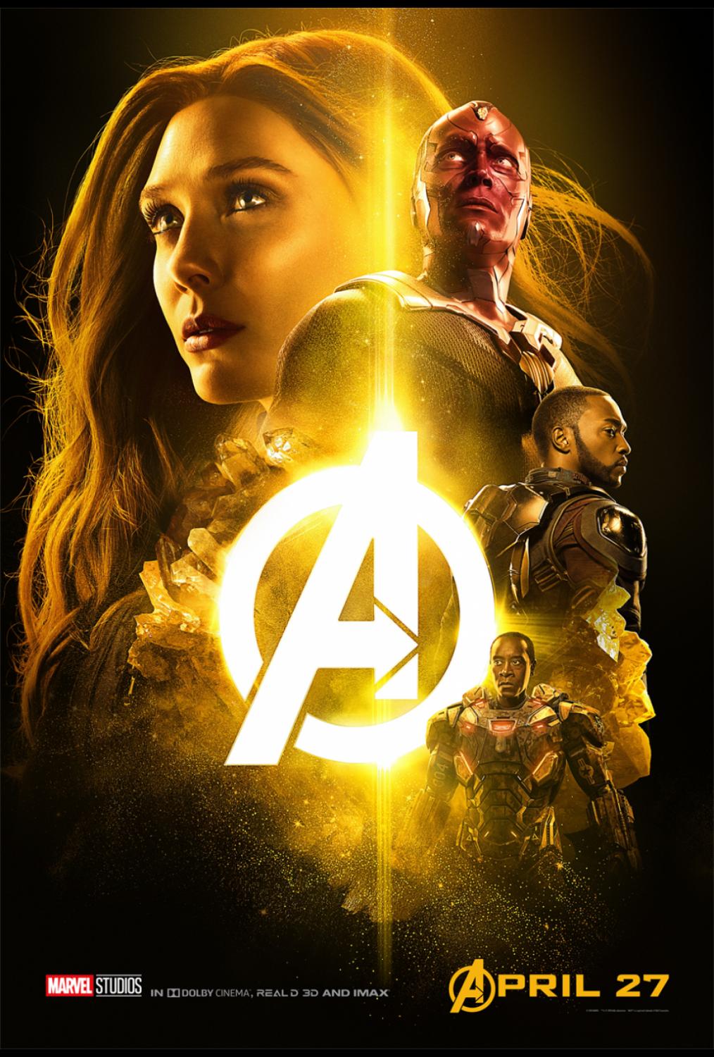  Avengers Infinity War Character Posters