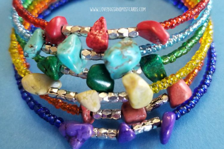 DIY Avengers Infinity Stone Infinity Bracelet