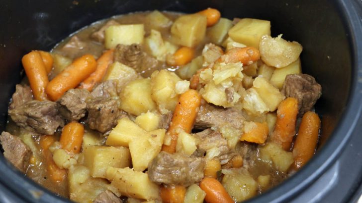 Pressure Cooker Beef Stew Recipe