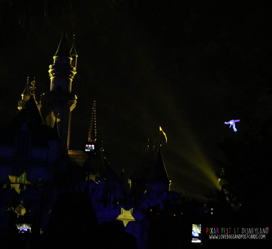 Together Forever – A Pixar Nighttime Spectacular fireworks show at Disneyland