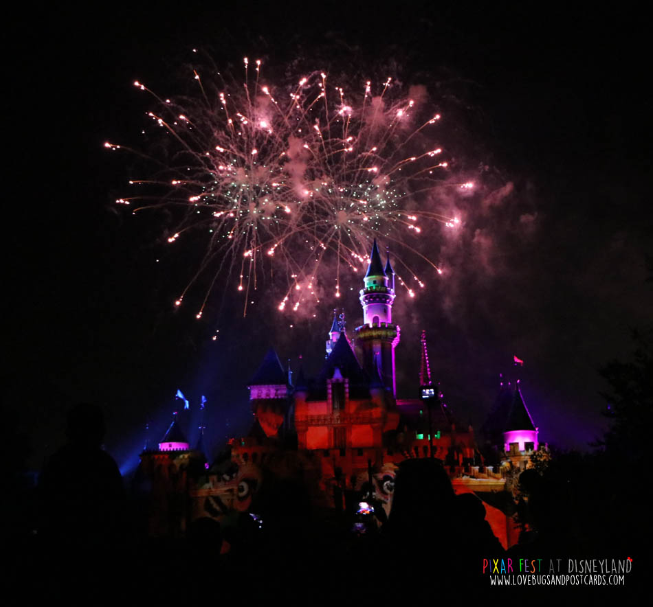Together Forever – A Pixar Nighttime Spectacular fireworks show at Disneyland