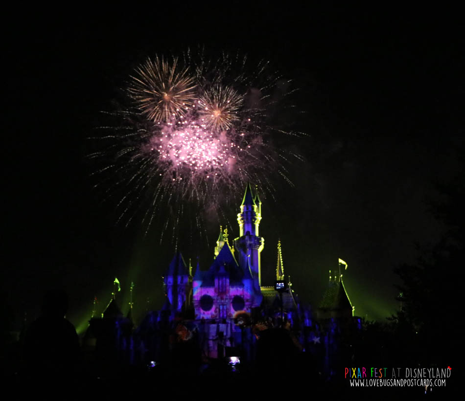 Together Forever – A Pixar Nighttime Spectacular fireworks show at Disneyland