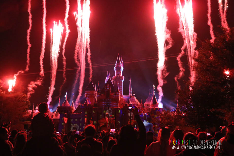 Together Forever – A Pixar Nighttime Spectacular fireworks show at Disneyland
