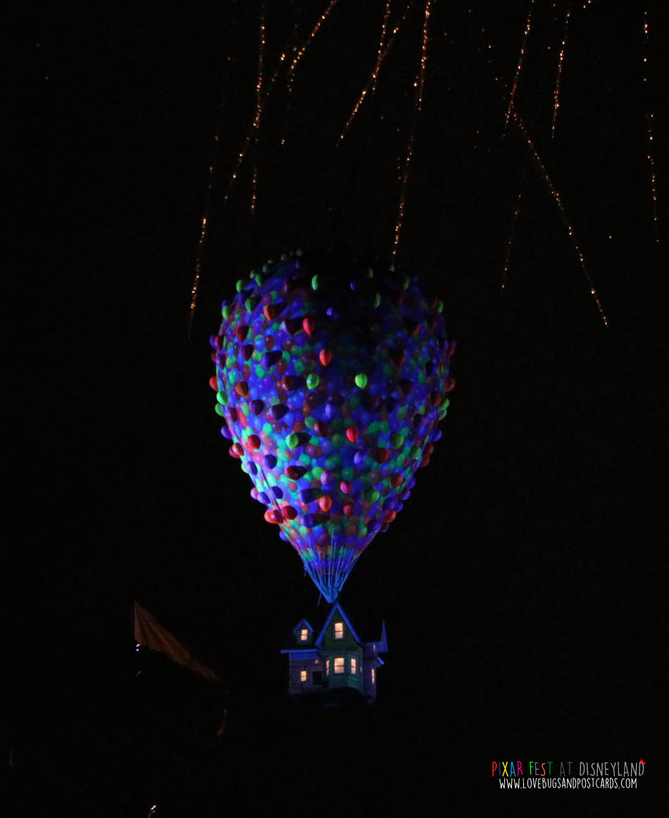 Together Forever – A Pixar Nighttime Spectacular fireworks show at Disneyland