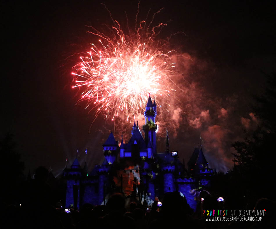 Together Forever – A Pixar Nighttime Spectacular fireworks show at Disneyland