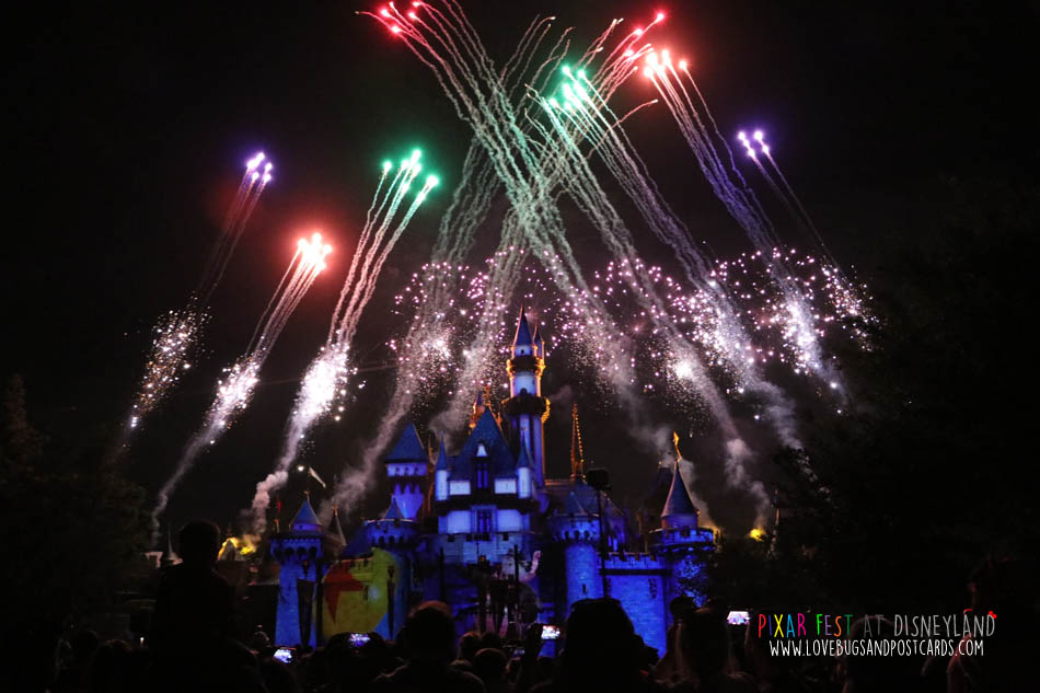 Together Forever – A Pixar Nighttime Spectacular fireworks show at Disneyland