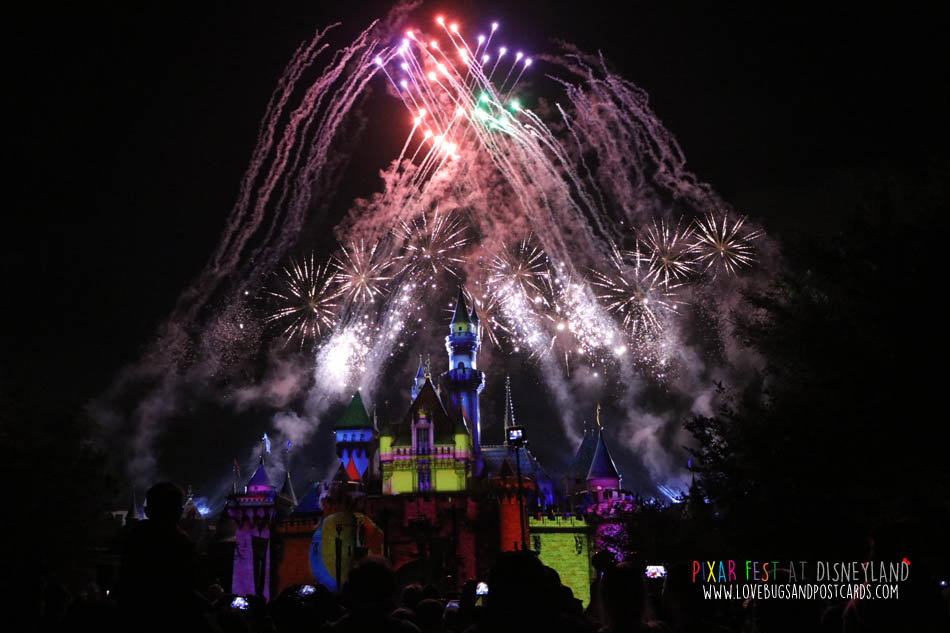Together Forever – A Pixar Nighttime Spectacular fireworks show at Disneyland