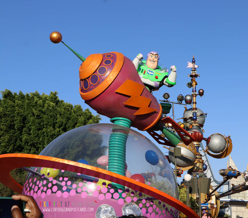 The Pixar Play Parade at Disneyland