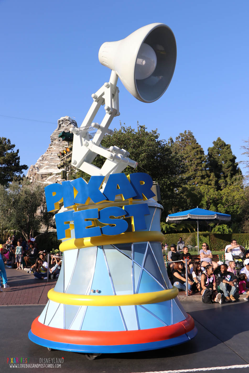 The Pixar Play Parade at Disneyland