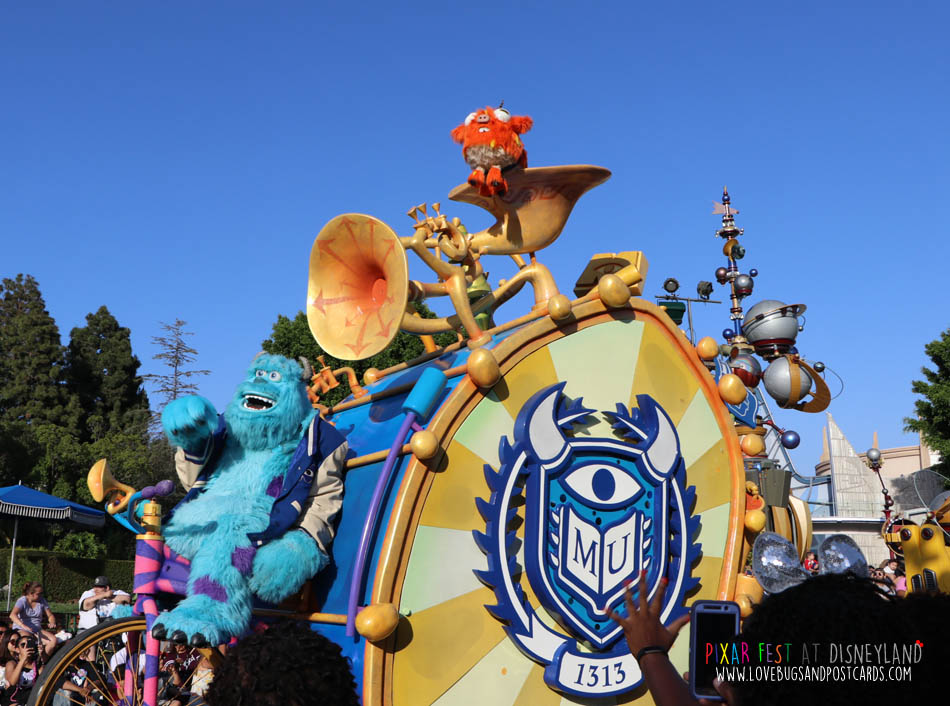 The Pixar Play Parade at Disneyland