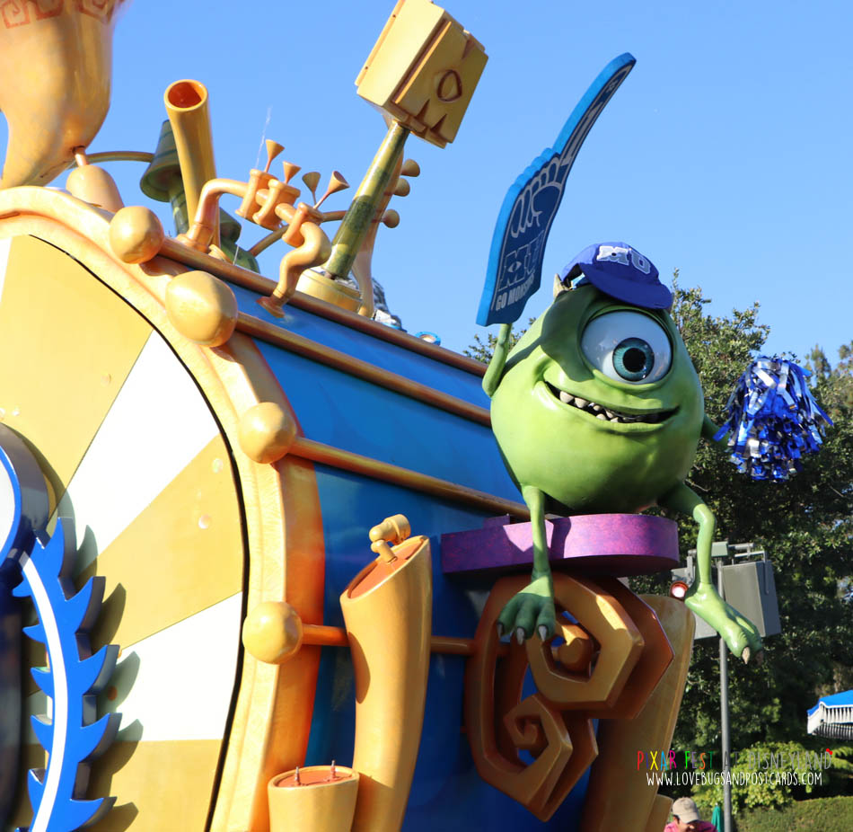 The Pixar Play Parade at Disneyland