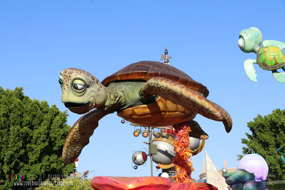 The Pixar Play Parade at Disneyland