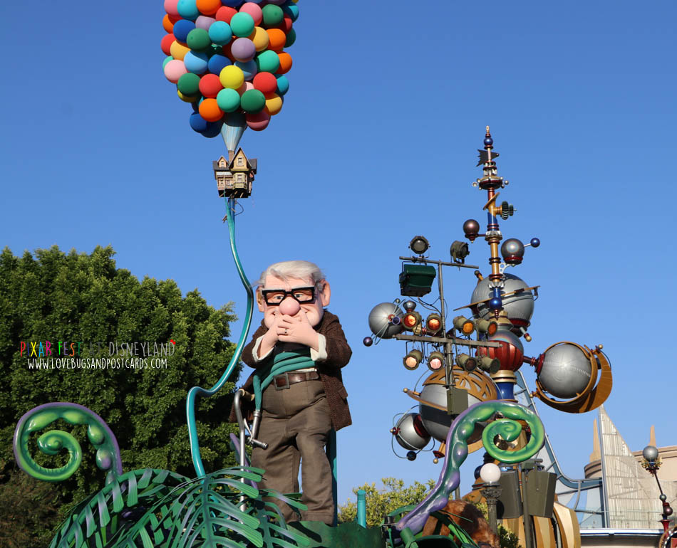 The Pixar Play Parade at Disneyland
