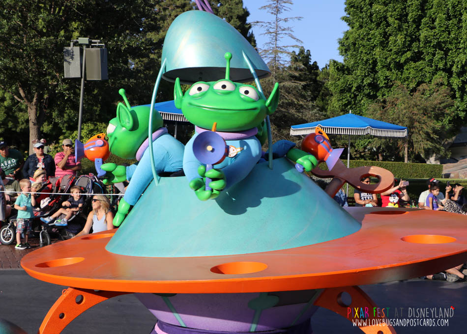 The Pixar Play Parade at Disneyland