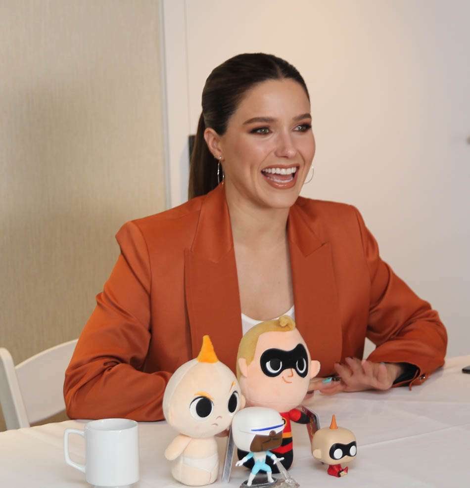 Incredibles 2 Interview with Sophia Bush (voice of “Voyd”) #Incredibles2Event