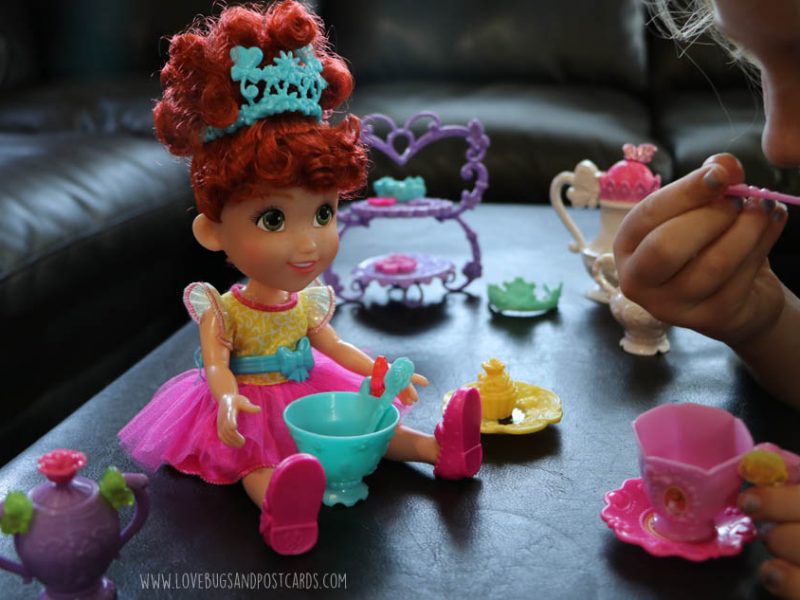 fancy nancy doll tea set