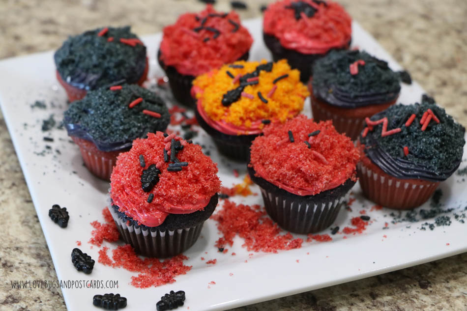 Ant-Man and the Wasp Cupcakes