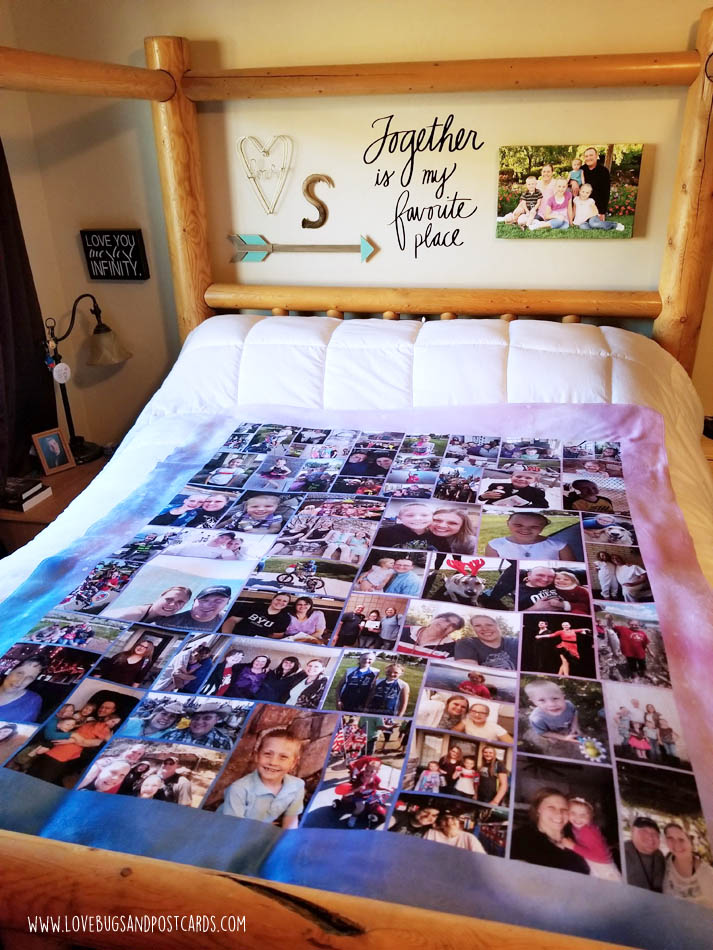 Collage.com Sherpa Photo Blanket